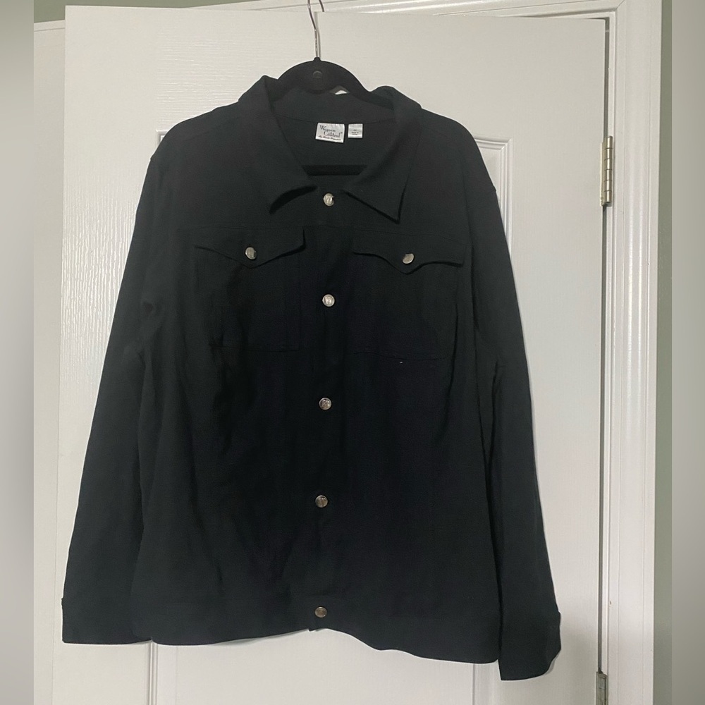 Women With Control Black Jacket Women’s Size 3X